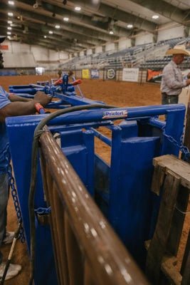 Roping Chutes - Priefert Manual Calf Roping Chute - Priefert