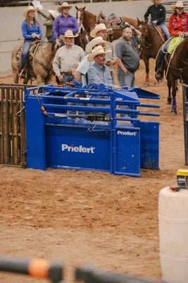 Roping Chutes - Priefert Manual Calf Roping Chute - Priefert