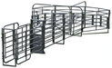 Crowding Sweeps - Priefert Open Sweep w/30 Foot Adj. Alley, Preg Panels & Blocking Gate - Priefert