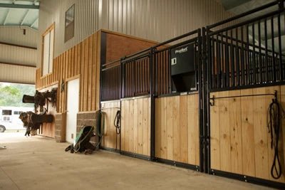 Stall Fronts - Priefert Premier Stall Fronts Bar/Wood - Priefert