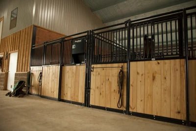 Stall Fronts - Priefert Premier Stall Fronts Bar/Wood - Priefert