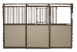 Stall Fronts - Priefert Premier Stall Fronts Poly Installed - Priefert