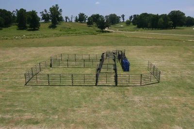 Open Corral Systems - Priefert Rough Stock Open Corral System - 100 Head - Priefert