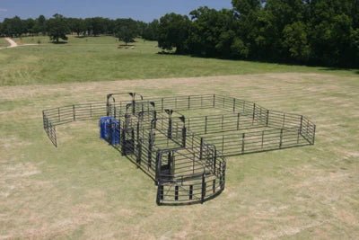 Open Corral Systems - Priefert Rough Stock Open Corral System - 100 Head - Priefert
