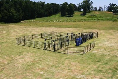 Open Corral Systems - Priefert Rough Stock Open Corral System - 100 Head - Priefert
