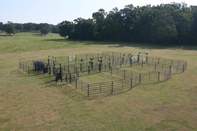 Open Corral Systems - Priefert Rough Stock Open Corral System - 200 Head - Priefert