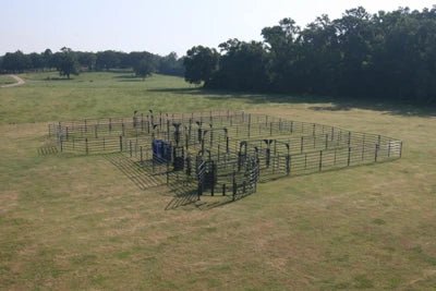 Open Corral Systems - Priefert Rough Stock Open Corral System - 250 Head - Priefert