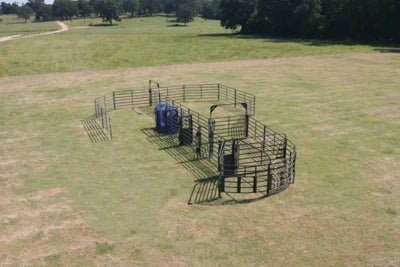 Open Corral Systems - Priefert Rough Stock Open Corral System - 35 Head - Priefert