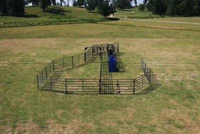 Open Corral Systems - Priefert Rough Stock Open Corral System - 35 Head - Priefert