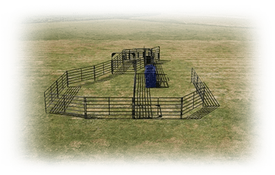 Open Corral Systems - Priefert Rough Stock Open Corral System - 35 Head - Priefert