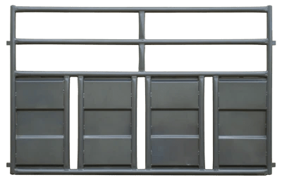 Livestock Panels - Priefert Rough Stock Sheeted Panels - Priefert