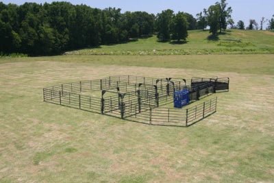 Sweep Corral Systems - Priefert Solid Sweep Corral System for 100 Head - Priefert