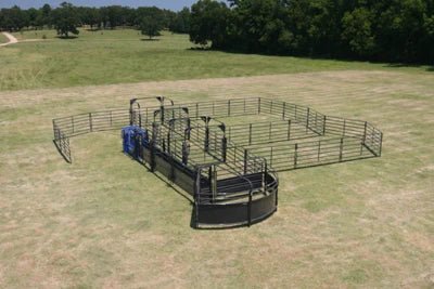 Sweep Corral Systems - Priefert Solid Sweep Corral System for 100 Head - Priefert