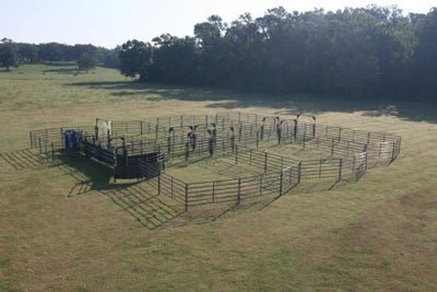 Sweep Corral Systems - Priefert Solid Sweep Corral System for 200 Head - Priefert
