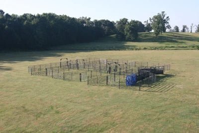 Sweep Corral Systems - Priefert Solid Sweep Corral System for 200 Head - Priefert
