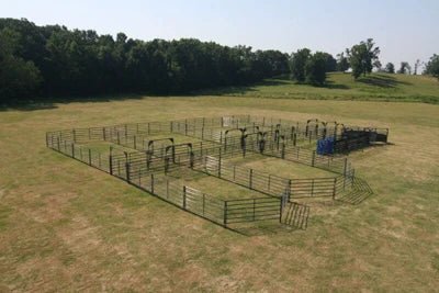 Sweep Corral Systems - Priefert Solid Sweep Corral System for 250 Head - Priefert
