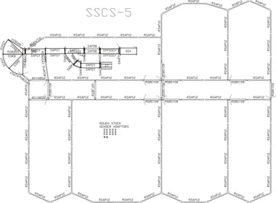 Sweep Corral Systems - Priefert Solid Sweep Corral System for 250 Head w/Calf Table - Priefert