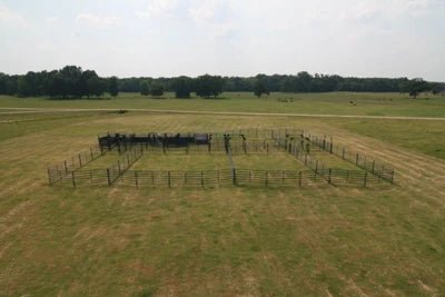 Sweep Corral Systems - Priefert Solid Sweep Corral System for 250 Head w/Calf Table - Priefert