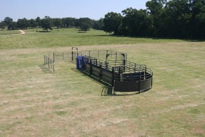 Sweep Corral Systems - Priefert Solid Sweep Corral System for 35 Head - Priefert