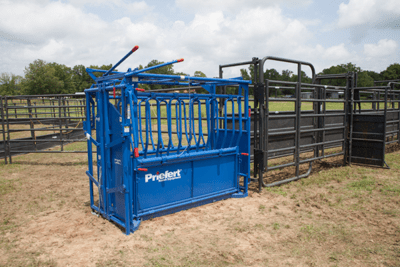 Cattle Chutes - Priefert Squeeze Chutes - Model S0191 - Priefert