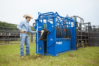 Cattle Chutes - Priefert Squeeze Chutes - Model S04 - Priefert