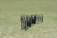 Crowding Sweeps - Priefert Sweep w/20' Adj. Alley, Preg Panels, Block & Load Gates - Priefert