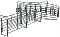 Crowding Sweeps - Priefert Sweep w/20' Alley & Alley Stop - Priefert