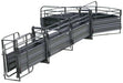 Crowding Sweeps - Priefert Sweep w/30' Adj. Alley, Preg Panels, Blocking Gates & 8' Sorting Gate - Priefert