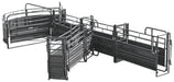 Crowding Sweeps - Priefert Sweep w/30' Adj. Alley, Sorting Alley, Preg Panels, Blocking Gates & 8' Sorting Gate - Priefert