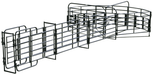 Crowding Sweeps - Priefert Sweep w/30' Alley, Alley Stop & Preg Panels - Priefert