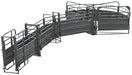 Crowding Sweeps - Priefert Sweep w/32' Adj. Alley, 45 Deg. Trun, Preg Panels, Blocking Gates & 8' Sorting Gate - Priefert