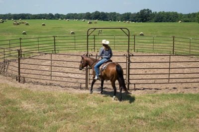 Livestock Gates - Priefert Utility Bow Gates - Priefert