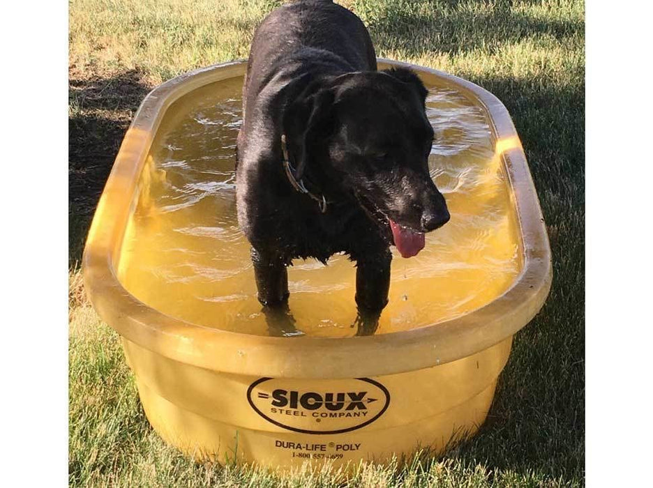 Waterers - Sioux Steel Round End Poly Tanks - Sioux Steel