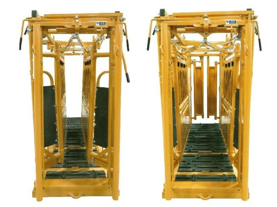 Cattle Chutes - Sioux Steel Squeeze Chute with Automatic Head Gate - Sioux Steel