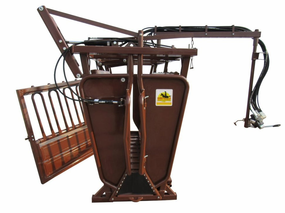 Cattle Chutes - Sioux Steel XL Hydraulic Squeeze Chute - Sioux Steel