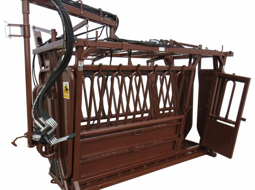 Cattle Chutes - Sioux Steel XL Hydraulic Squeeze Chute - Sioux Steel
